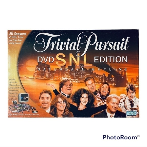 TRIVIAL Pursuit DVD Saturday Night Live Edition By Milton Bradley New Sealed Box - Picture 1 of 10